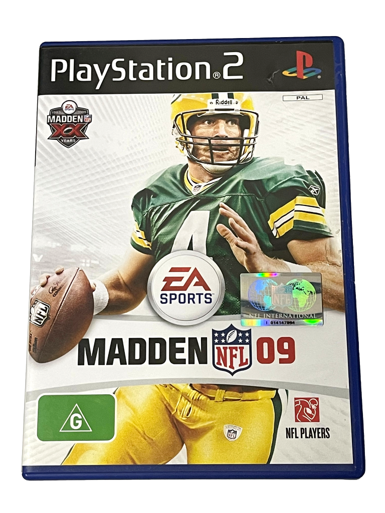 Madden NFL 09 PS2 PAL *Complete* (Preowned)