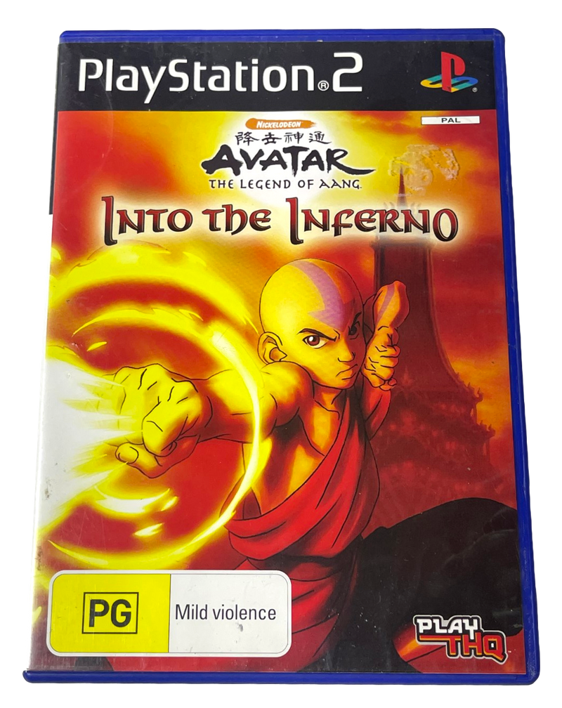 Avatar : The Legend of Aang - Into The Inferno PS2 PAL *Complete* (Preowned)