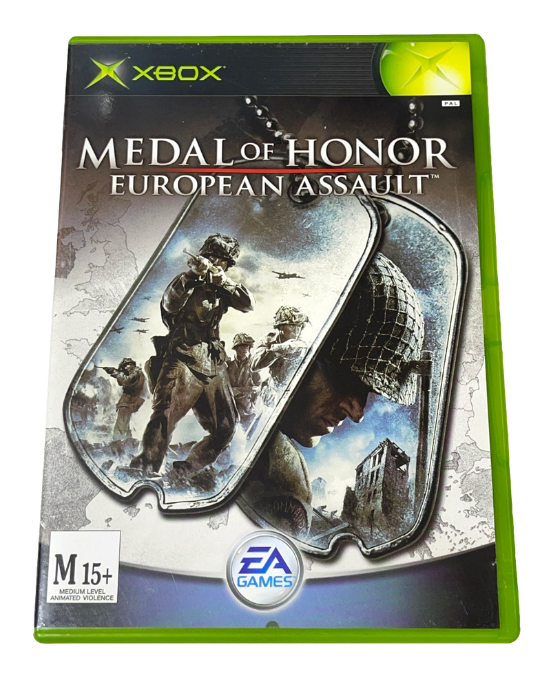Medal of Honor European Assault Xbox Original PAL *Complete* (Pre-Owned)