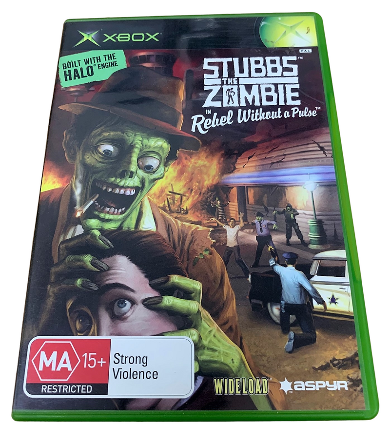 Stubbs the Zombie in Rebel Without a Pulse XBOX Original PAL *Complete* (Preowned)