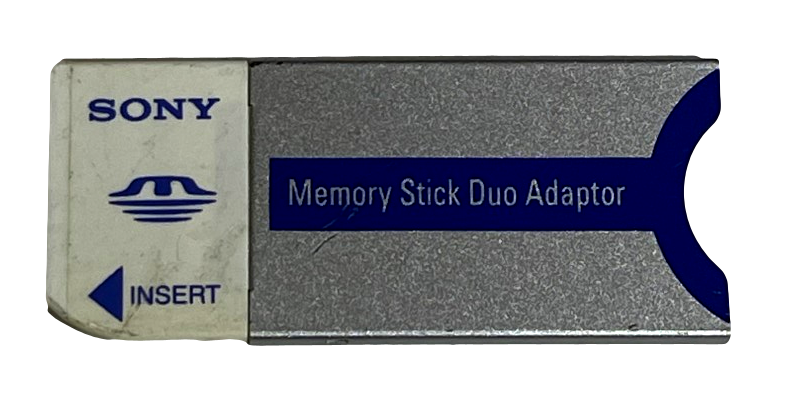 Sony MSAC-M2 PSP Memory Stick Pro Duo Adapter Card Camera Cybershot