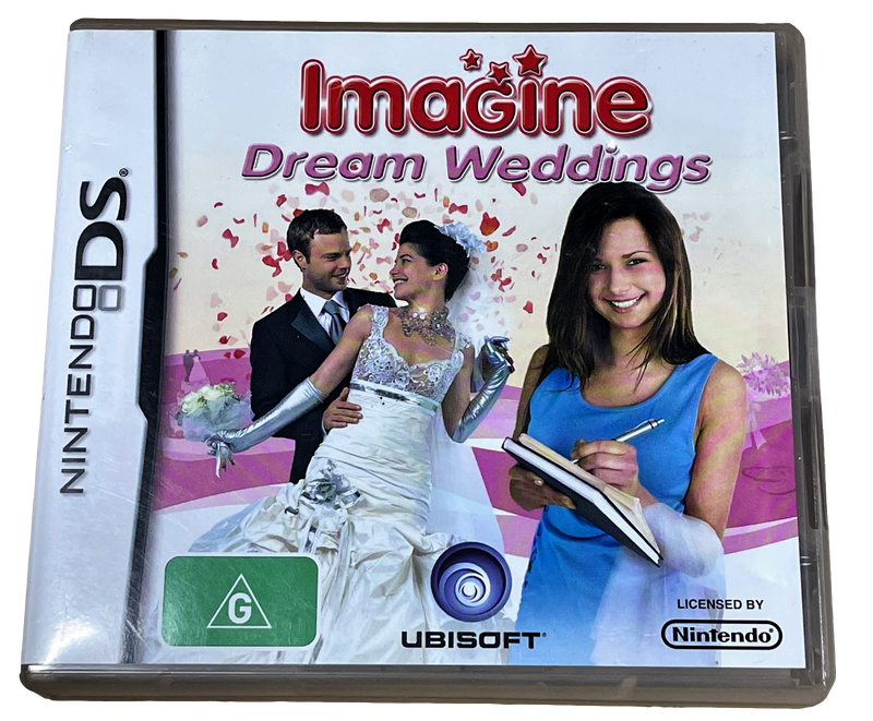 Imagine Dream Weddings Nintendo DS 2DS 3DS Game *Complete* (Pre-Owned)