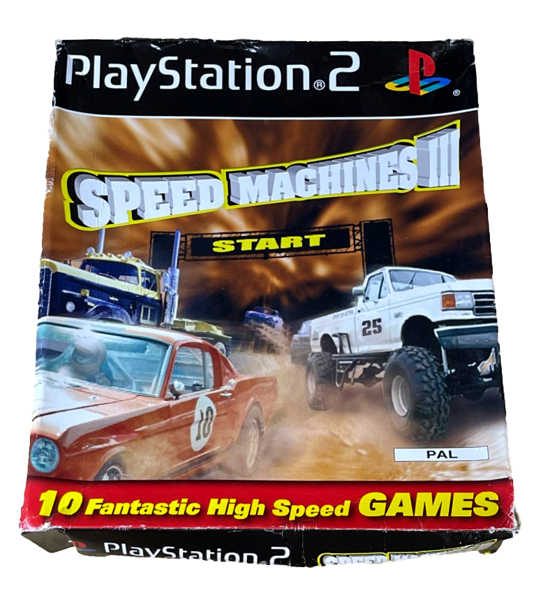 Speed Machines III PS2 PAL *Complete* Brand New "Big Box Edition"