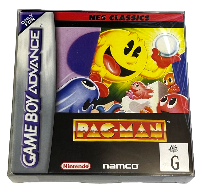 PAC-MAN NES Classic Nintendo Gameboy Advance GBA *Complete* Boxed (Preowned)