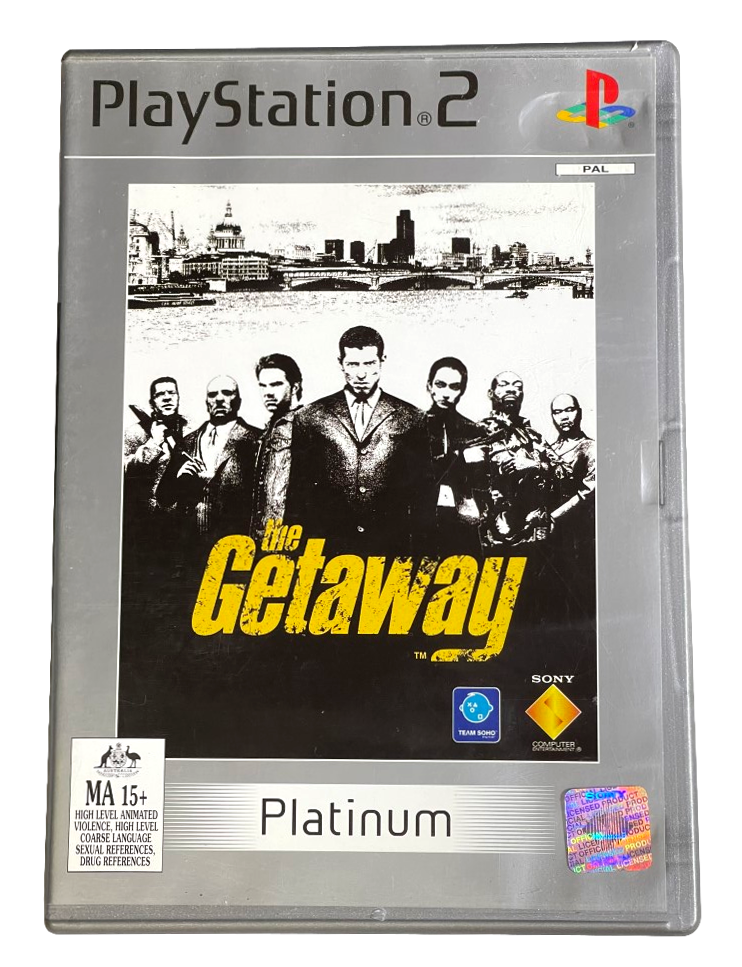 The Getaway PS2 (Platinum) PAL *Complete* (Preowned)