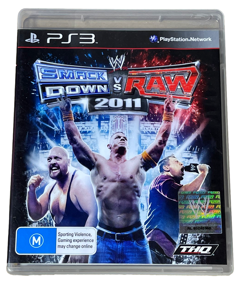 Smackdown Vs Raw 2011 Sony PS3 PlayStation 3 (Preowned)