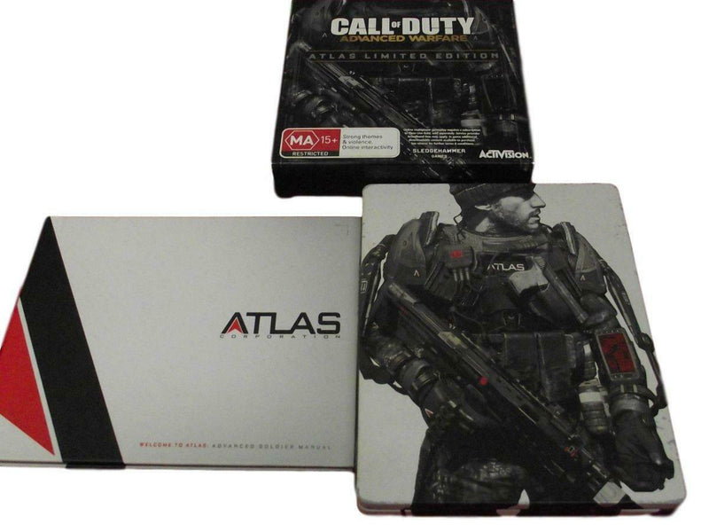 Call of Duty Advance Warfare  Xbox One *Complete* Atlas LTD Ed Steelbook (Pre-Owned)