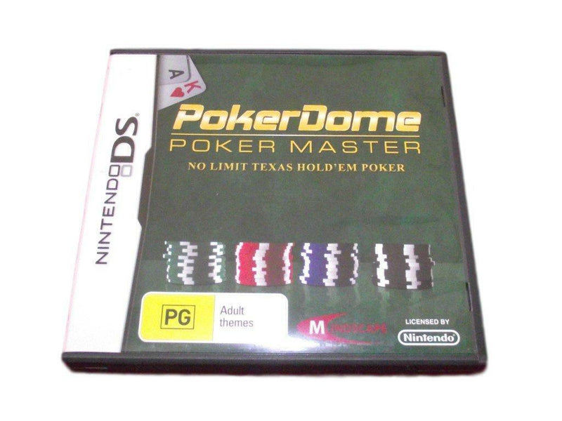 Pokerdome Poker Master Nintendo DS 2DS 3DS Game *Complete* (Pre-Owned)
