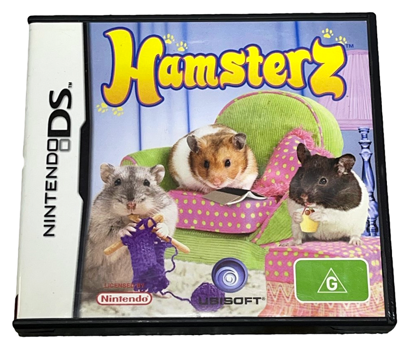 Hamsterz Nintendo DS 3DS 2DS Game *Complete* (Preowned)