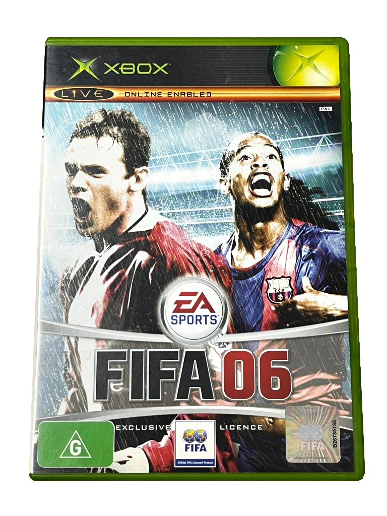 FIFA 06 XBOX Original PAL *Complete* (Pre-Owned)
