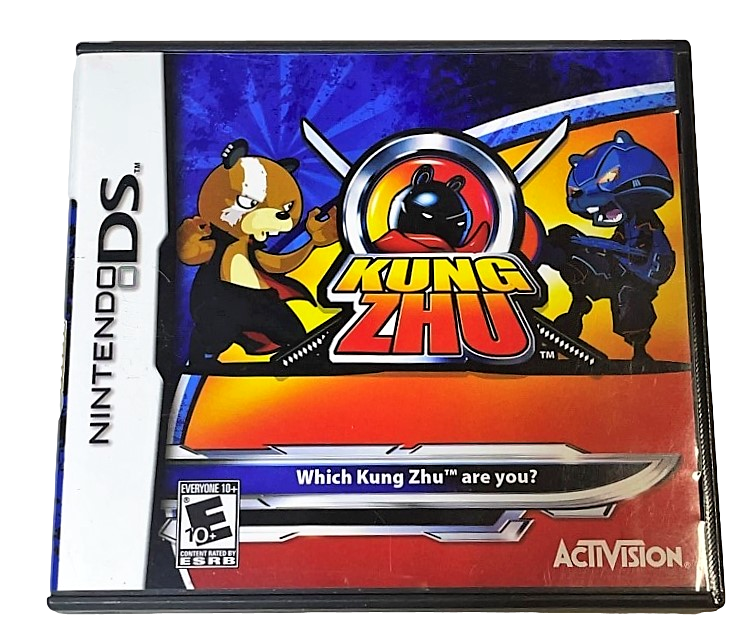 Kung Zhu Nintendo DS 2DS 3DS Game *Complete* (Pre-Owned)