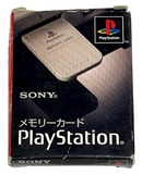 Boxed Genuine Sony Playstation 1 Memory Card 1MB Grey PS1 Official