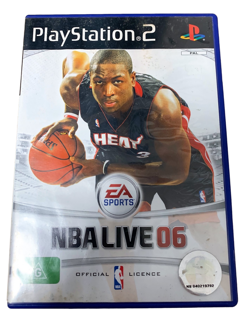 NBA Live 06 PS2 PAL *Complete* (Preowned)