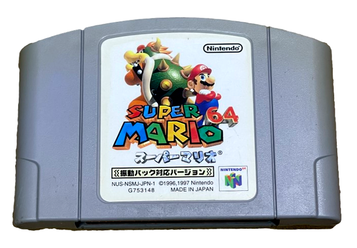 Super Mario Nintendo 64 N64 NTSC Japanese (Preowned)
