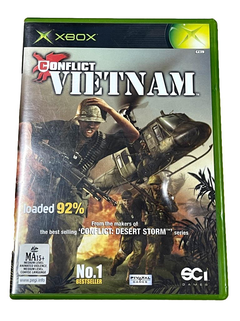 Conflict Vietnam XBOX Original PAL *Complete* (Preowned)