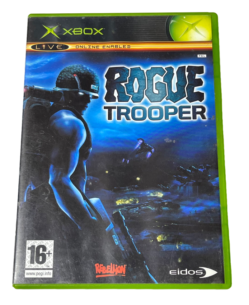 Rogue Trooper Xbox Original PAL *Complete* (Pre-Owned)