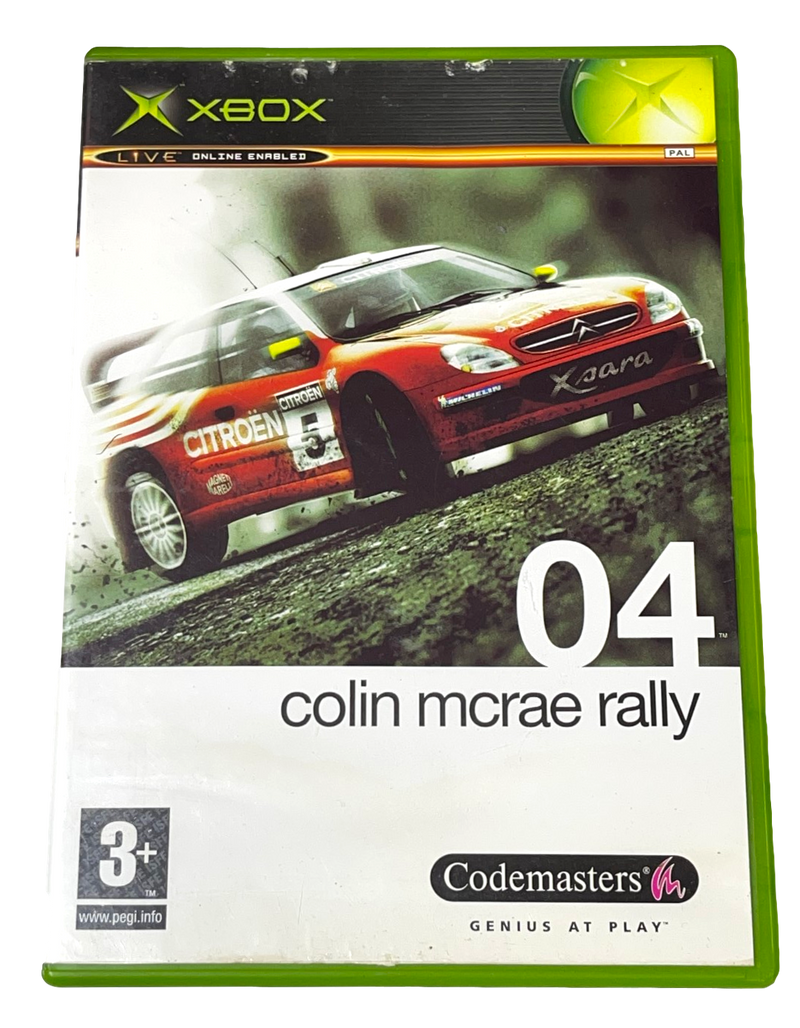 Colin McRae Rally 04 XBOX Original PAL *No Manual* (Preowned)