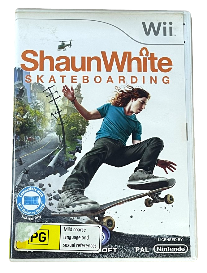 Shaun White Skateboarding Nintendo Wii PAL *Complete* (Pre-Owned)