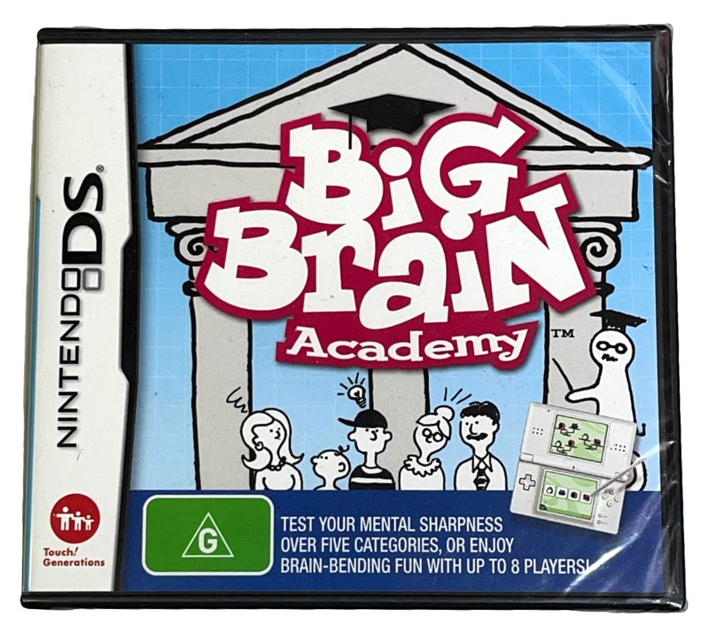 Big Brain Academy Nintendo DS 2DS 3DS Game *Brand New*