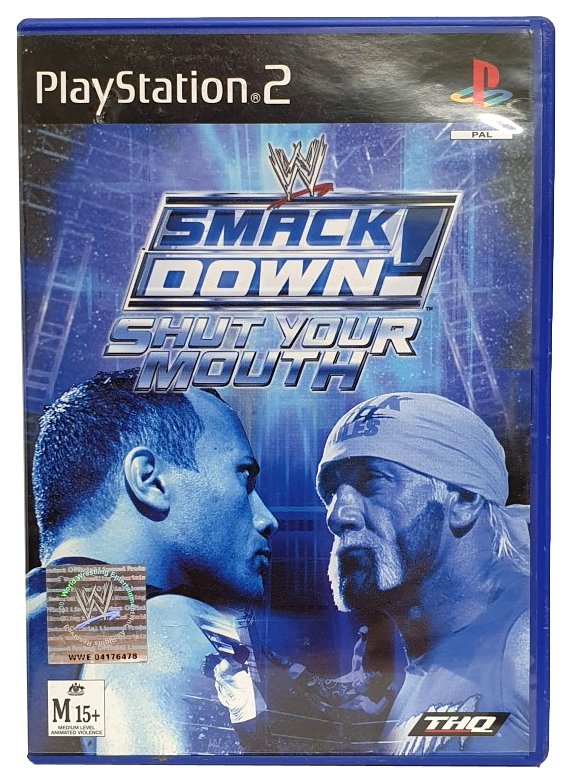 Smack Down Shut Your Mouth PS2 PAL *Complete* (Preowned)