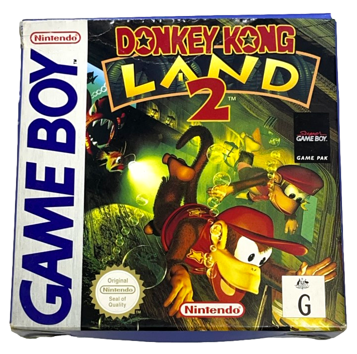 Donkey Kong Land 2 Nintendo Gameboy *Complete* Boxed