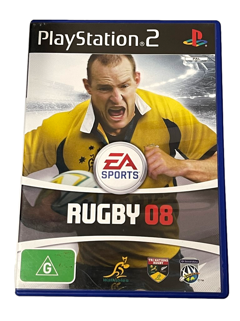 Rugby 08 PS2 PAL *No Manual* (Preowned)