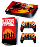 1st Edition PS5 Themed Decal Sticker Wrap For Disc Edition Console - RDR2