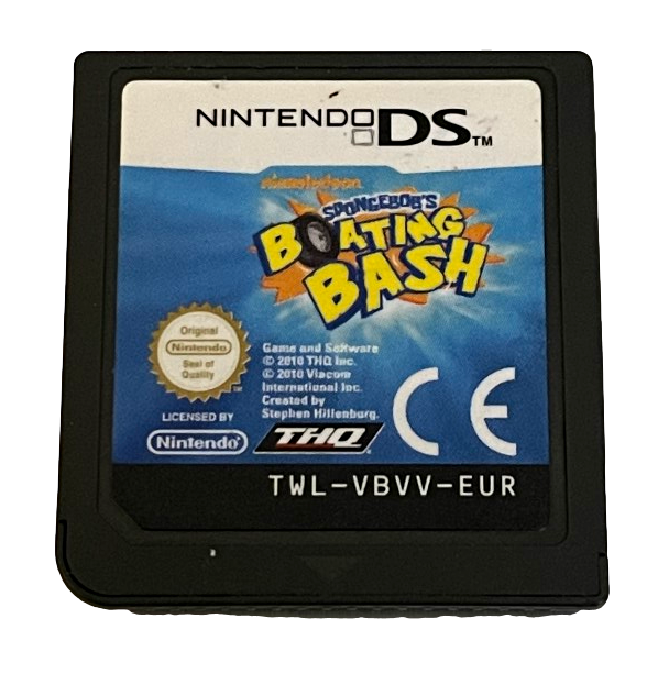 Spongebob's Boating Bash Nintendo DS 2DS 3DS Game *Cartridge Only* (Pre-Owned)