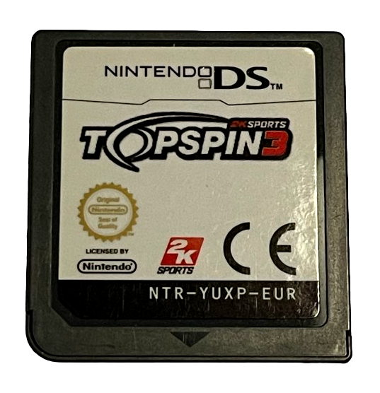 Topspin 3 Nintendo DS 2DS 3DS Game *Cartridge Only* (Preowned)