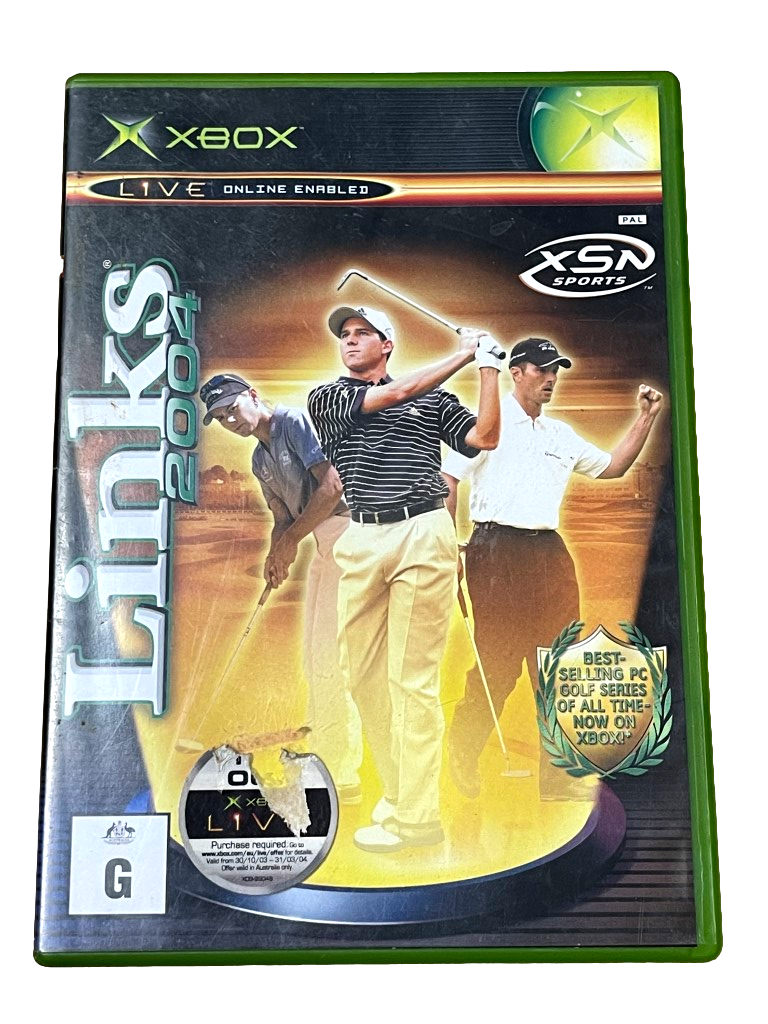 Links 2004 XBOX Original PAL *Complete* (Pre-Owned)