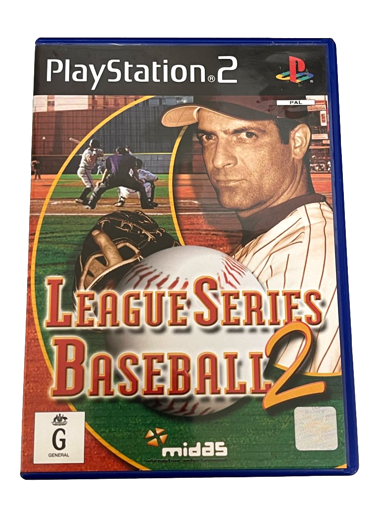 League Series Baseball 2 PS2 PAL *No Manual* (Preowned)