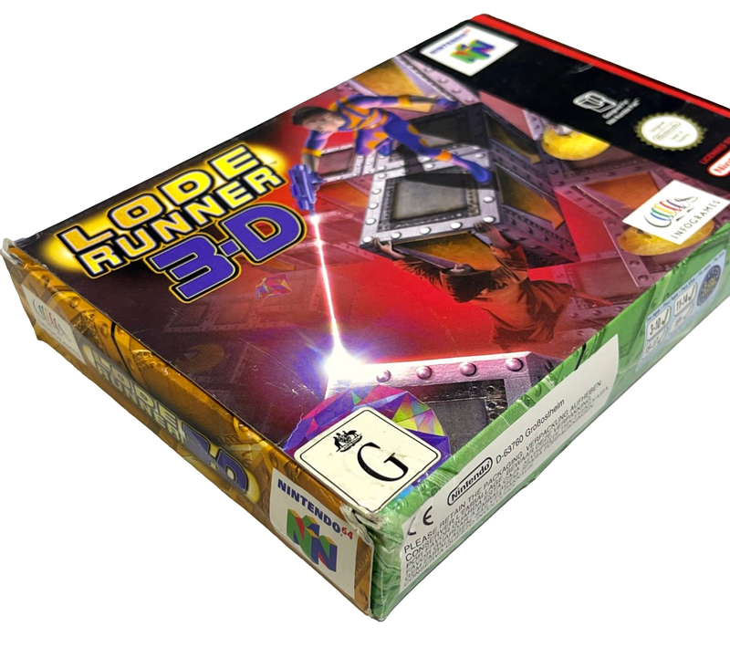 Lode Runner 3D Nintendo 64 N64 Boxed PAL *Complete* (Preowned)