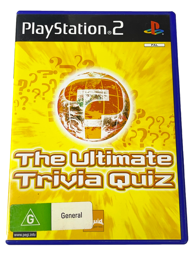 The Ultimate Trivia Quiz PS2 PAL *Complete* (Preowned)