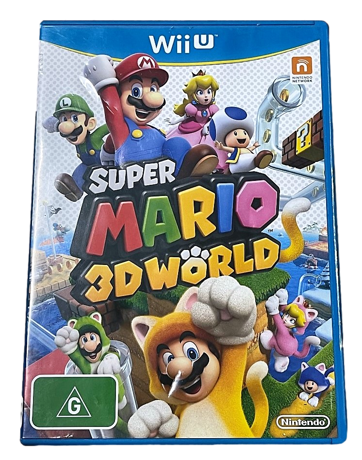 Super Mario 3D World Nintendo Wii U PAL (Preowned)
