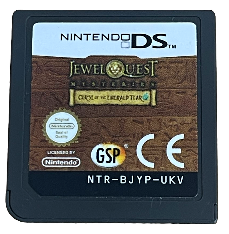 Curse of the Emerald Tear Jewel Quest Nintendo DS 2DS 3DS *Cartridge Only* (Preowned)