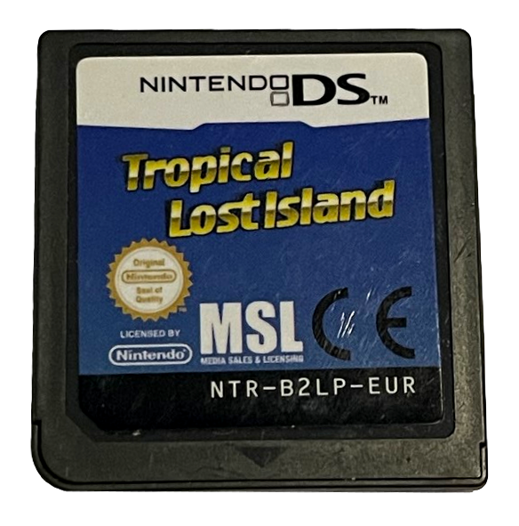 Tropical Lost Island Nintendo DS 2DS 3DS Game *Cartridge Only* (Preowned)