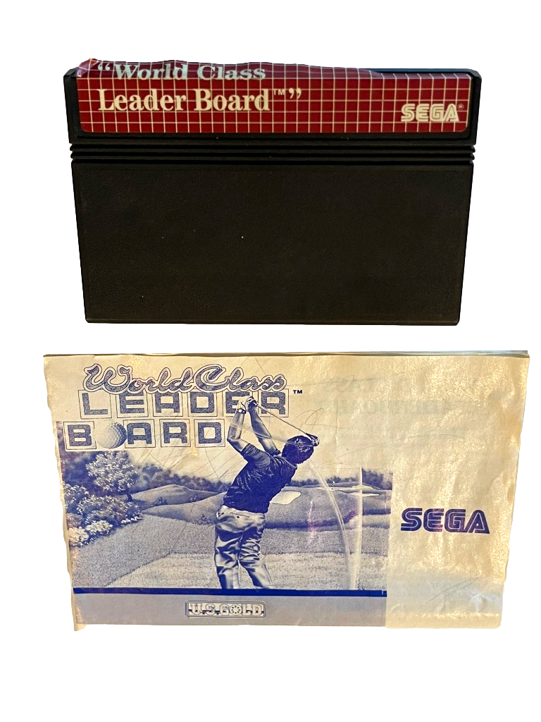 World Class Leader Board Golf Sega Master System *Complete* (Pre-Owned)