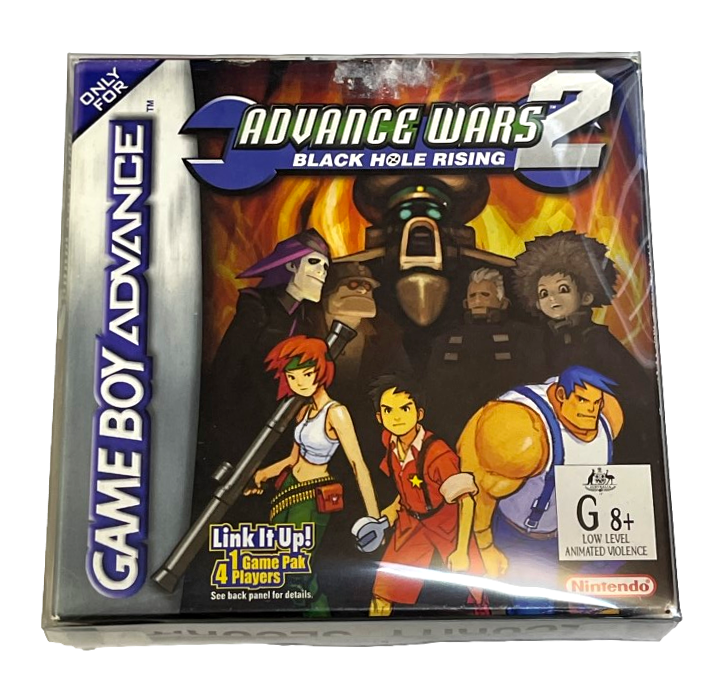 Advance Wars 2 Black Hole Rising Nintendo Gameboy Advance GBA *Complete* Boxed (Preowned)