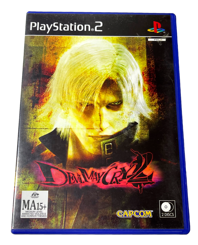 Devil May Cry 2 PS2 PAL *No Manual* 2 Disk's (Preowned)
