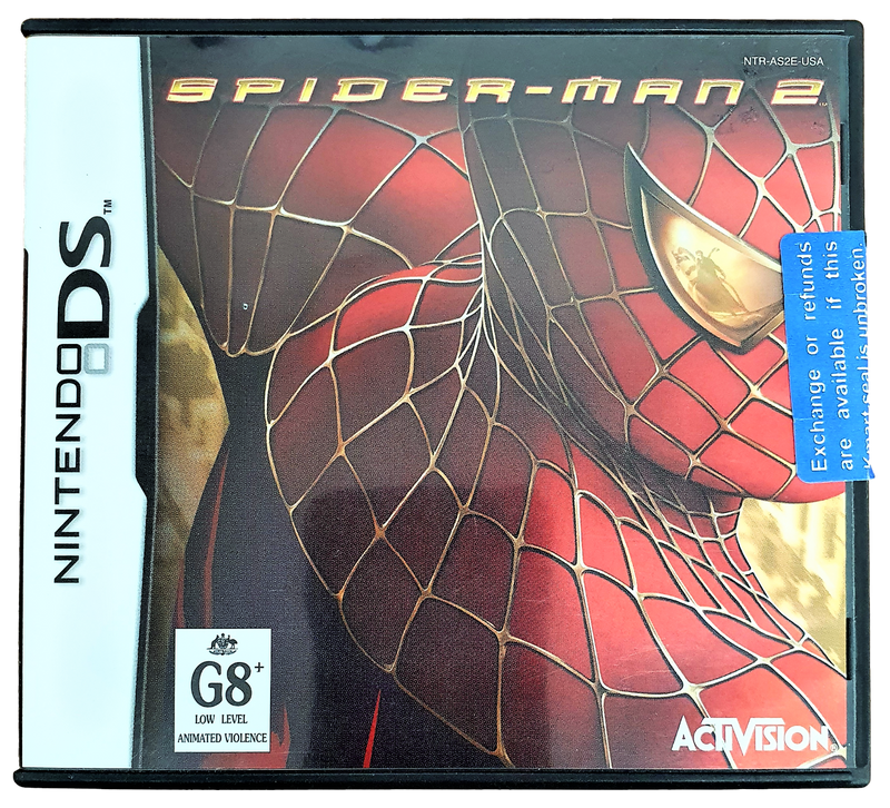 Spider-Man 2 Nintendo DS 2DS 3DS Game *Brand New*