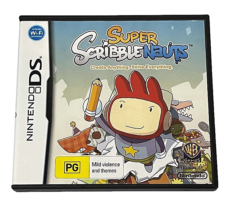 Super Scribblenauts Nintendo DS 2DS 3DS Game *Complete* (Pre-Owned)