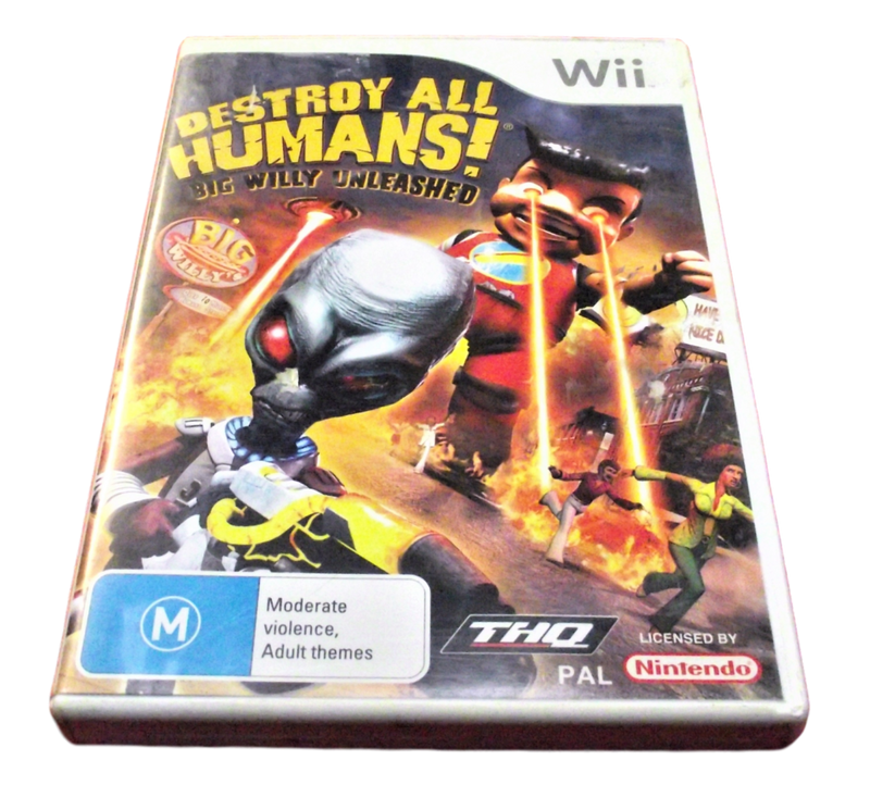 Destroy All Humans! Big Willy Unleashed Nintendo Wii PAL *Complete* (Pre-Owned)