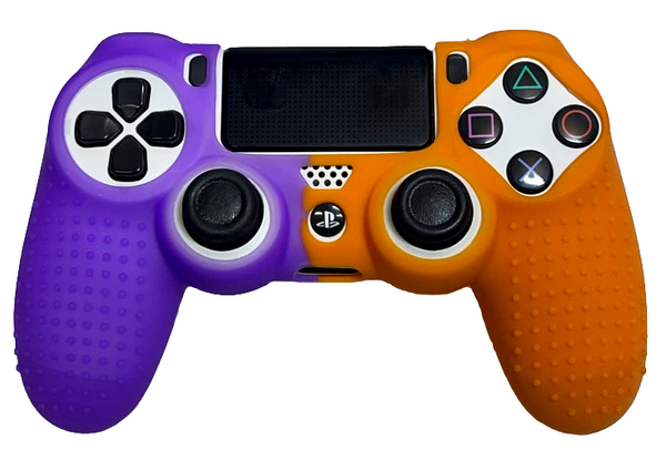 Orange and deals purple ps4 controller