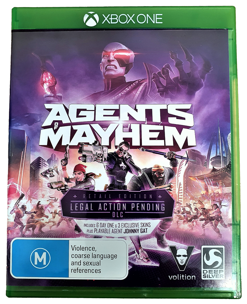 Agents of online mayhem xbox one