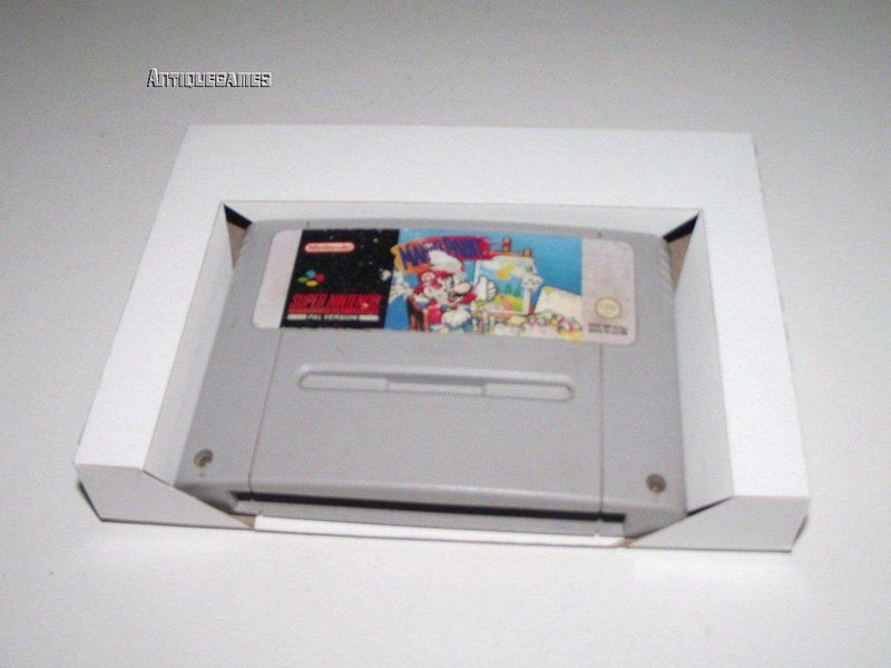 5 x White Replacement SNES Game Tray Inserts - Games We Played
