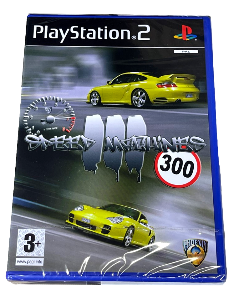 Speed Machines III PS2 PAL *Complete* Brand New "Big Box Edition"