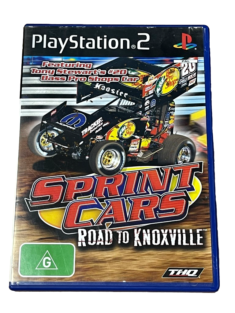 Sprint Cars Road to Knoxville PS2 PAL *Complete* (Preowned)