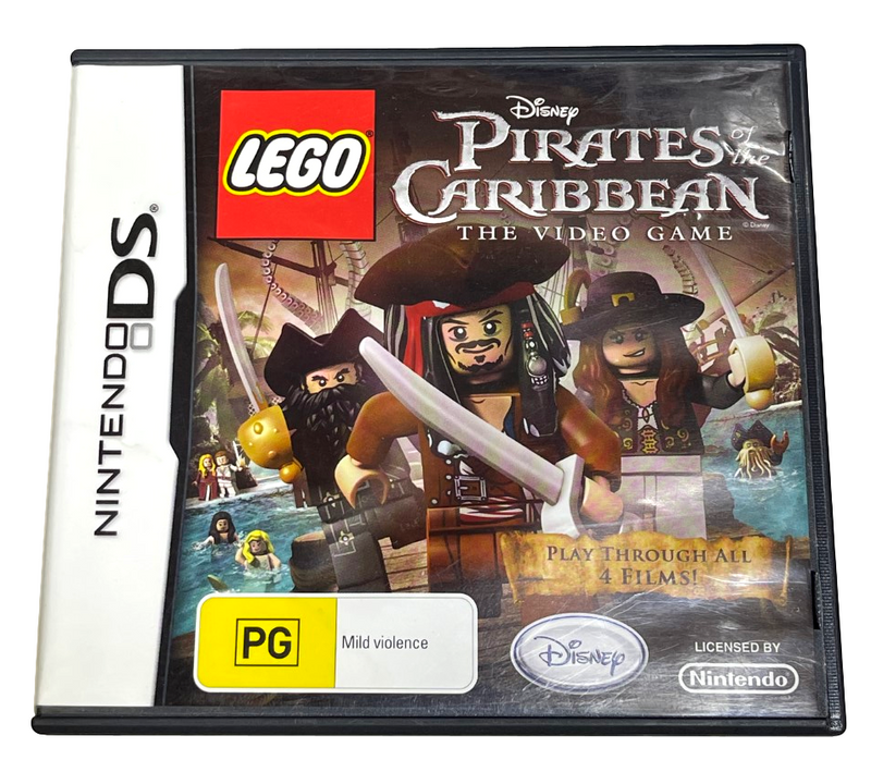 Lego Pirates of the Caribbean DS 2DS 3DS Game *Complete* (Preowned)
