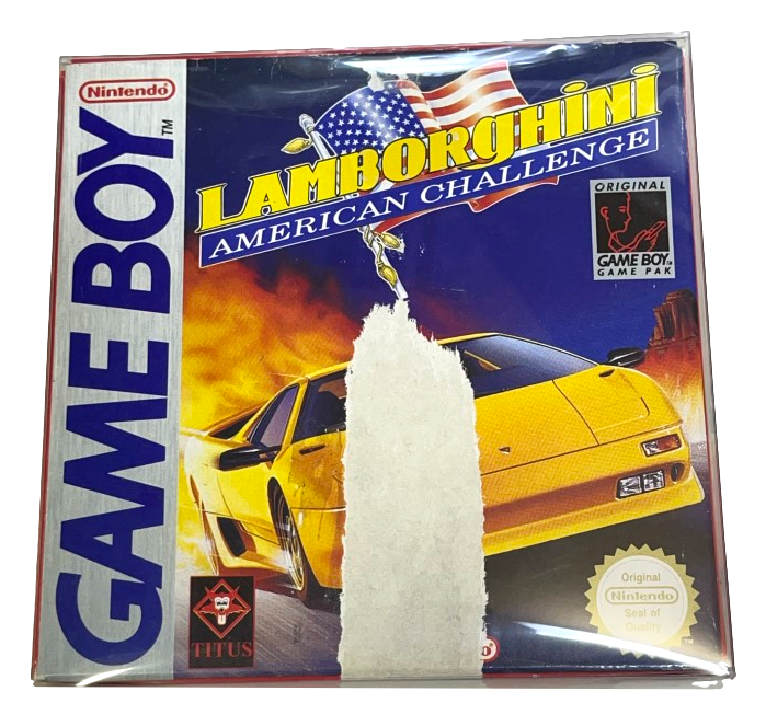Lamborghini American Challenge Nintendo Gameboy *Complete* Boxed (Preowned)