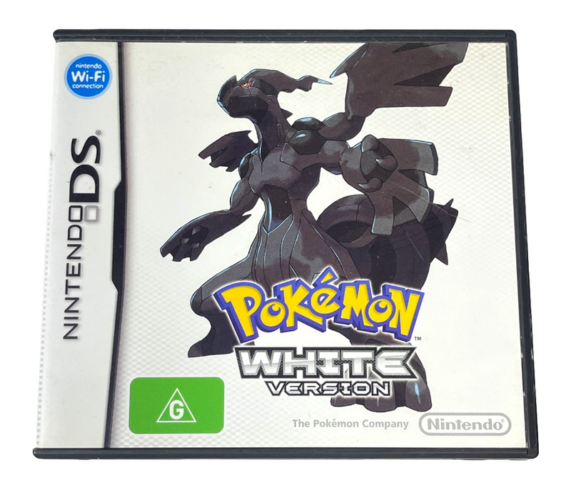 Pokemon White Version Nintendo DS 2DS 3DS Game *Complete* (Preowned)